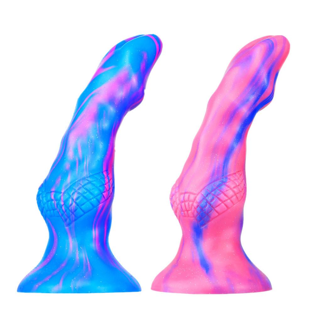 Mixed Color Realistic Anal Dilator for All Genders - Adult Erotic Masturbation Toy