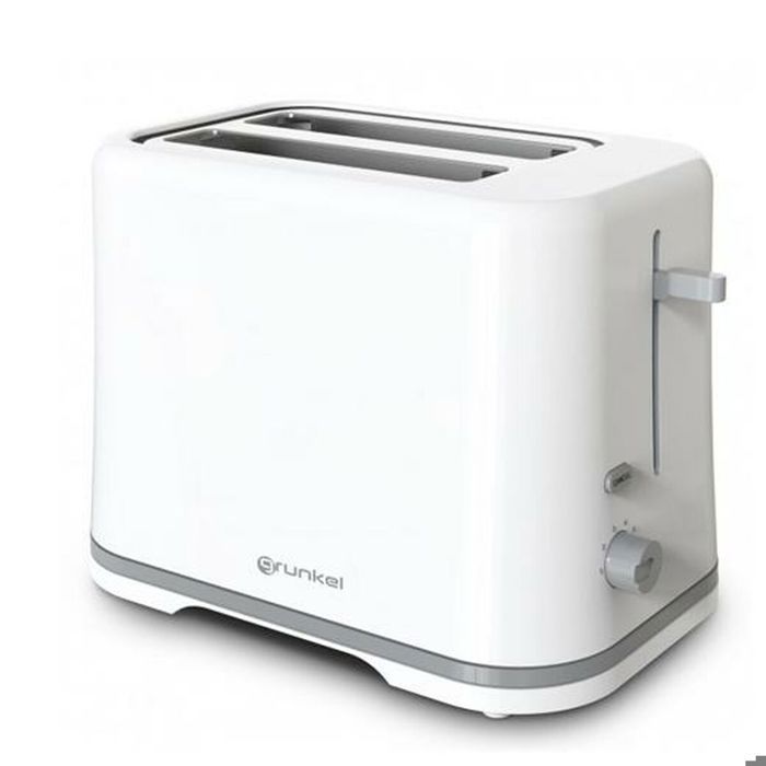 Toaster - GRUNKEL - White - 870 W - 6 Settings - 2 Slices
