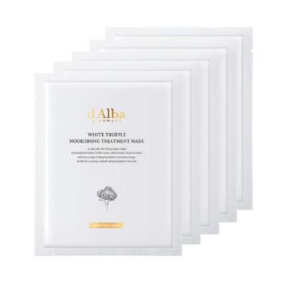 [d’Alba] Masque Traitement Nourrissant Truffe Blanche 25ml (5 feuilles)
