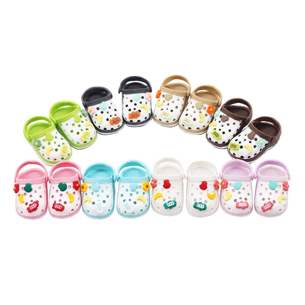 For LABUBU Slipper Shoes Suitable for 17cm Cotton Dolls Shoes Boots Toys Casual Sports Shoes Dolls Accessories DIY Doll Toys