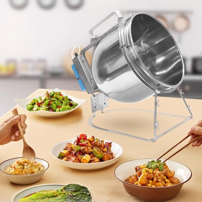 Stir Fryer Automatic Stir Fry Machine Large Capacity Automatic Flipping And Cooking Machine
