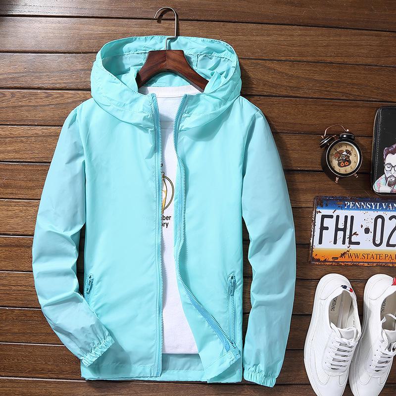 Unisex tenká rychleschnoucí větrovka: Prodyšné, ochrana před sluncem, velké velikosti pro outdoorové sporty