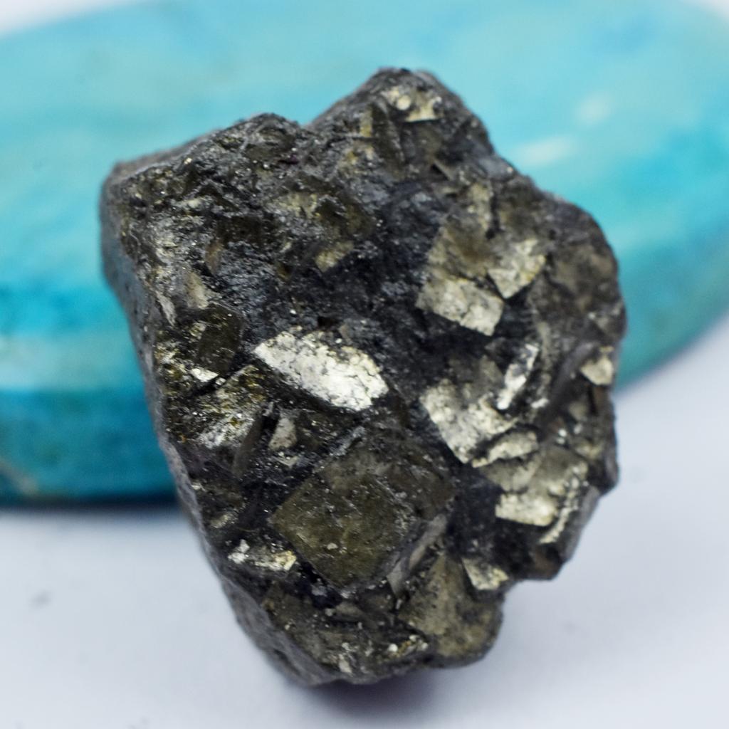 182 Ct Hard Cleavage Pyrite Crystal Rough Natural Loose Gemstone