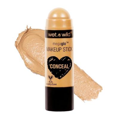 Wet n Wild MegaGlo Makeup Stick, aufbaubare Farben, vielseitig einsetzbar, tierversuchsfrei und vegan – Peach Bums, You're A Natural, You're A Natural