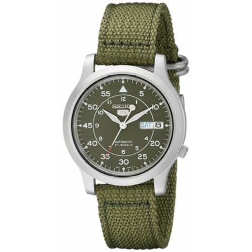 

Seiko 5 Automatic SNK805K2 Green Men s Analog Casual Automatic Watch, Ships Overseas
