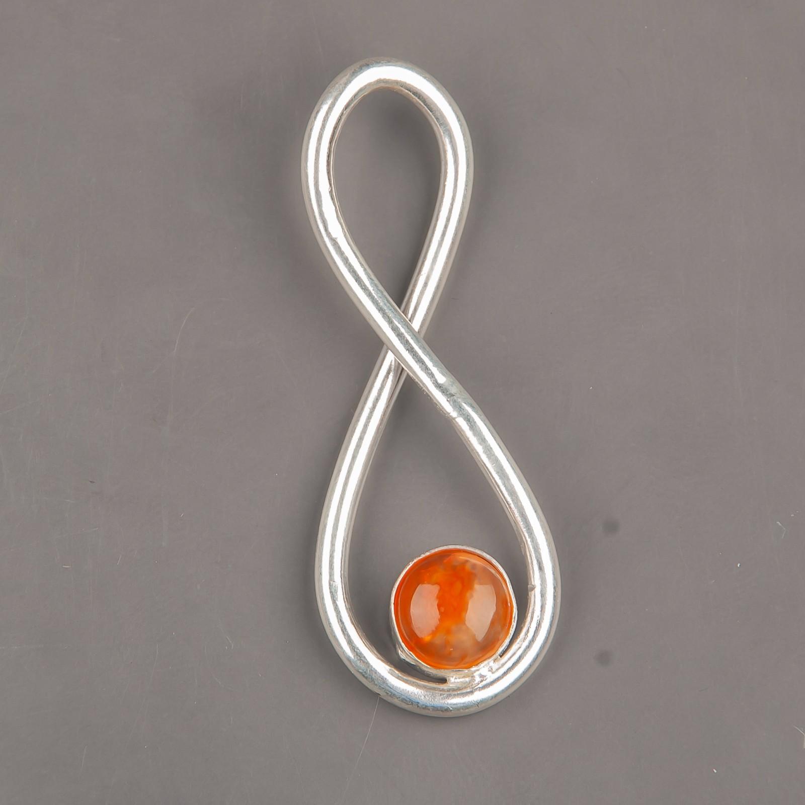 

Carnelian Gemstone 925 Sterling Silver Jewelry Handmade Pendant 1.66 For Women PP-20-29