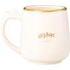 Harry Potter Time Turner Mug with Figure, Approx. 8 x 9 cm, 290ml, Wizarding World Merchandise, Gray, san4507