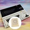 Elegant ESC Keycap, Zinc Alloy with Lasers Etching Key Button Covers for Customs Mechanical Keyboards
