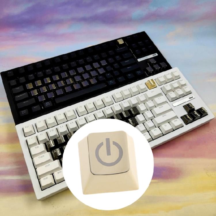 Elegant ESC Keycap, Zinc Alloy with Lasers Etching Key Button Covers for Customs Mechanical Keyboards