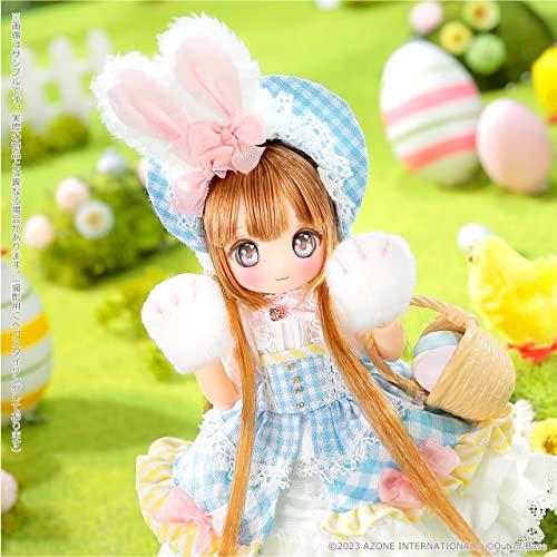 Azone International Akai Camera X SugarCups Bisquetina ~Happy Easter Bunny~ 1/12 Scale Soft Vinyl Head Collector's Scale Doll