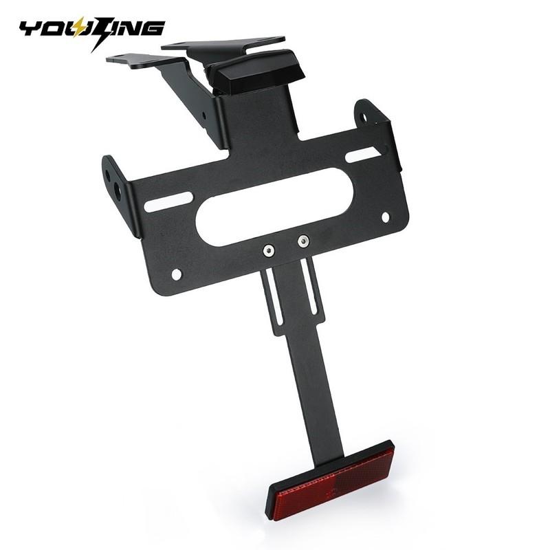 License Plate Holder For Speed Triple 1200 RS/RR ---2024-2025 Motorcycle Fender Eliminator Tail Bracket LED Light