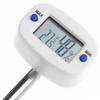 LCD Digital Soil Tester Meter Probe Electronic Thermometer Hygrometer Moisture Humidity Monitor for Home Garden Lawn Plant Pot