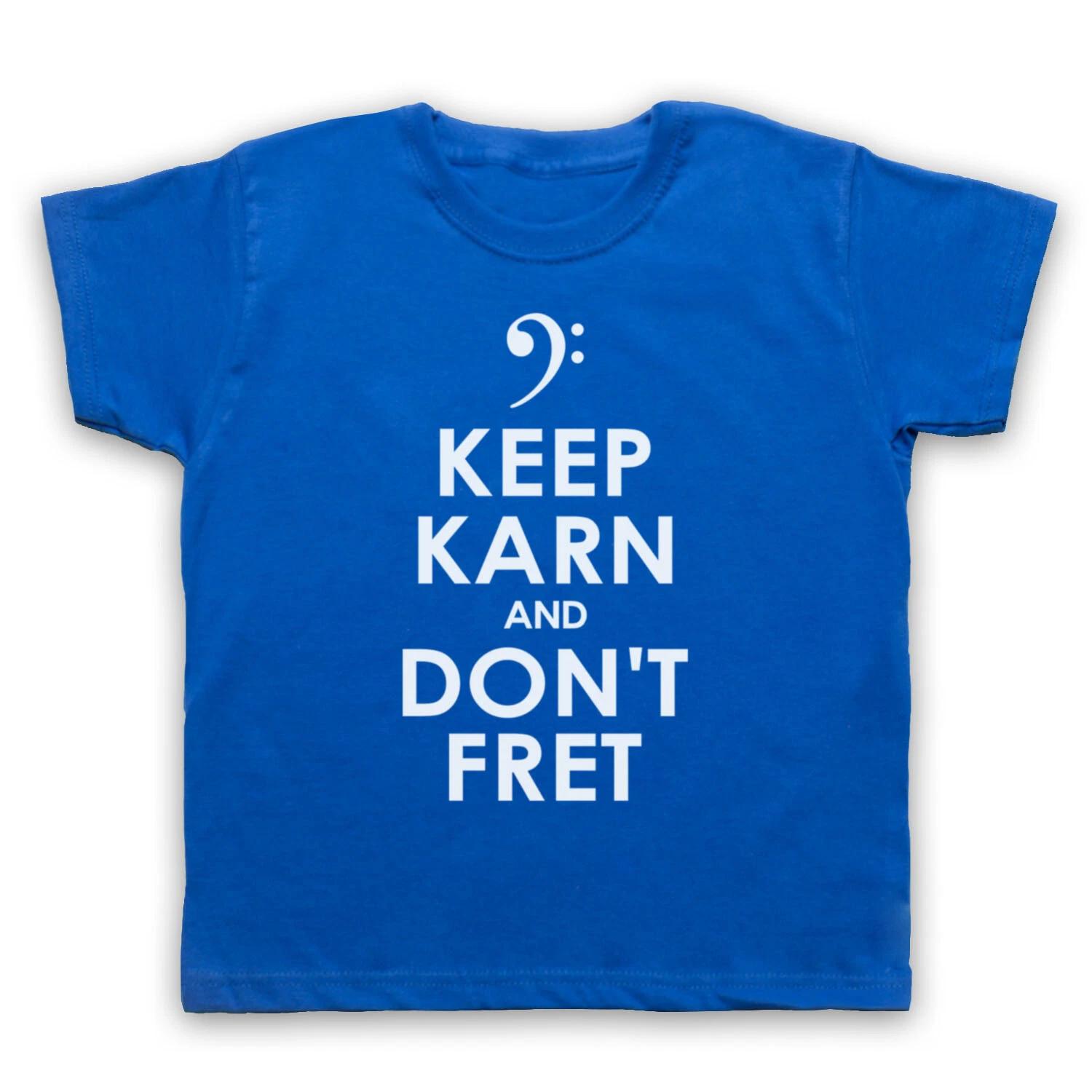 KEEP KARN AND DON T FRET MICK KARN OF JAPAN UNOFFICIAL KIDS CHILDS T-shirt 140
