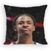 Basketball JJa MMorant  Pillow Case Sofa Living Room Bedroom Headboard Backrest Cushion Square Cushion Nap Time