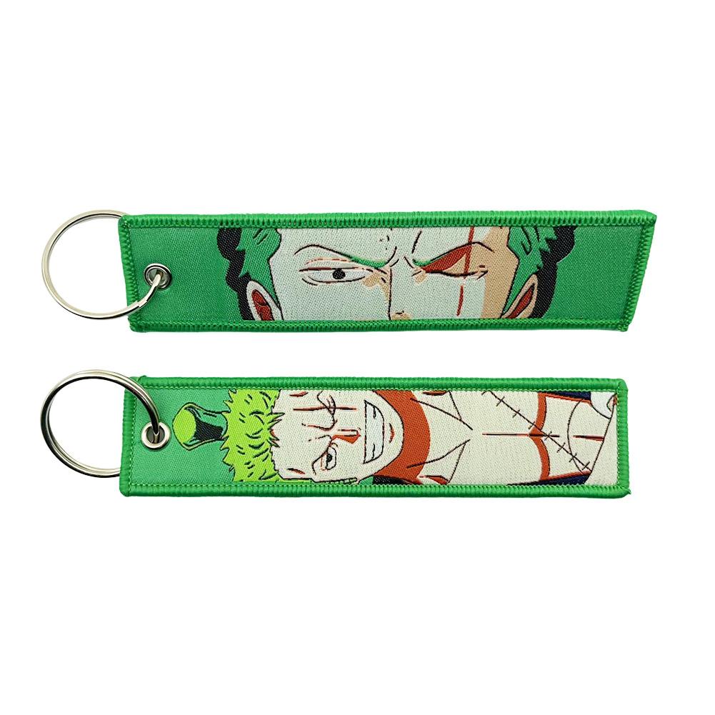 One Piece Adorable Keychain Anime Peripheral Dragon Ball Car Keychain Cartoon Naruto Male plus Female Birth Date Present Xmas