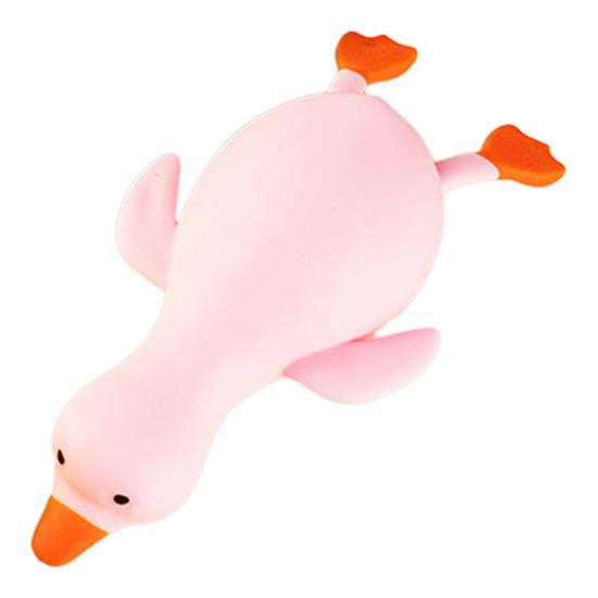 1/5Pcs Stress Relief Duck Squeeze Toy Decompression Lying Duck Sensory Toy Slow Rising Stress Ball Animal Fidget Toy