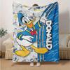 1pc. Donald Duck Cartoon Blanket, Seasonal Universal Home Decor,Soft Flannel Throw Blanket, Versatile & Cozy for Bedroom, Living Room, Trave