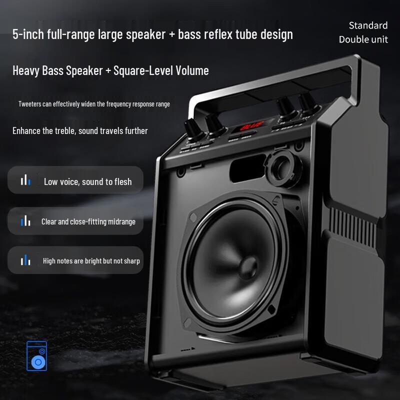 Philips SD50X Portable PA Speaker System