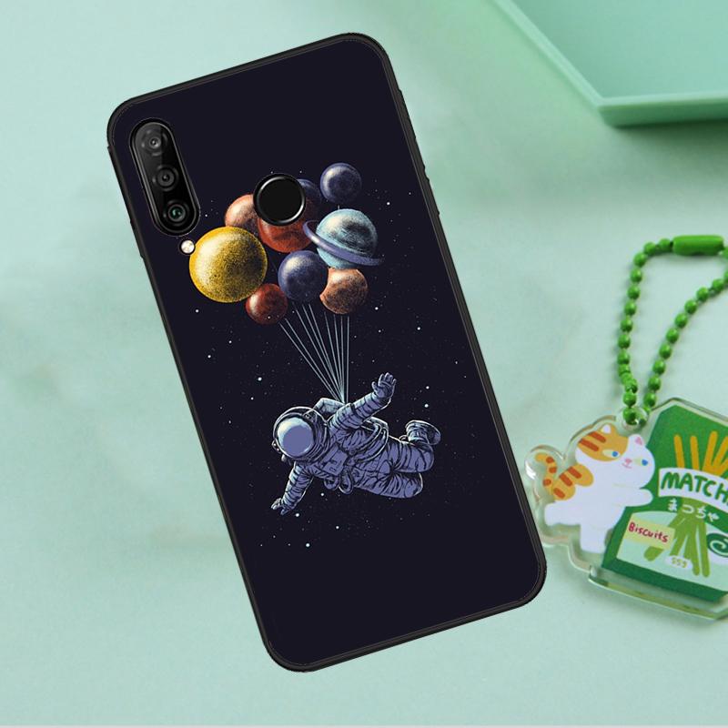 Space Planets Solar System For Huawei Nova Y90 Y70 Y60 Y61 Y91 Y72 9 10 SE 12i 12s 11i 5T P60 Pro P20 P30 P40 Lite Case