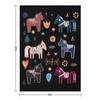 Dala Horses Christmas Dala Horse Throw Blanket Multi-Purpose Moving anime Sofa Quilt Blankets