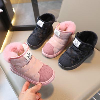 Kinder Schneestiefel Jungen Baumwollstiefel Neue Winter Baumwollschuhe für Mädchen Kinder Warme Schuhe für Babys