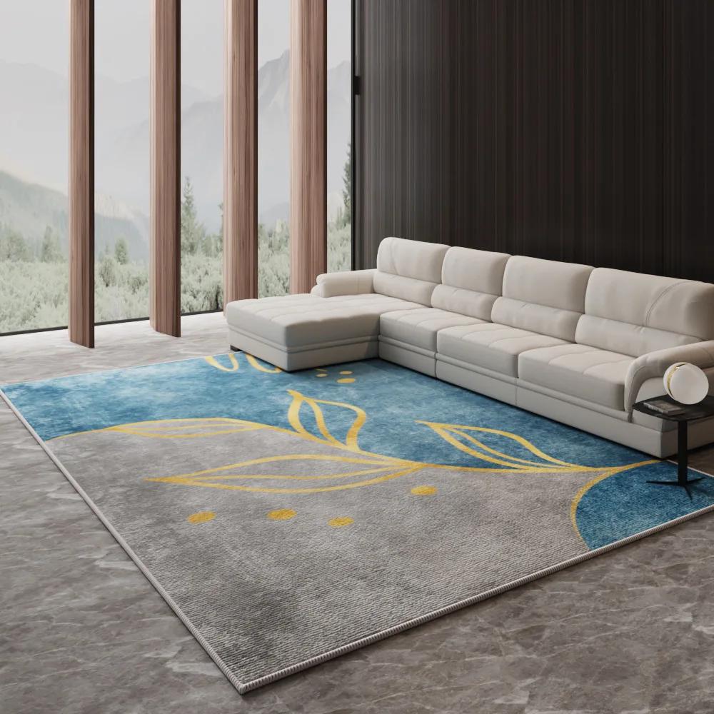 Tappeto Nordico di Lusso Leggero – Tappeto Grande per Soggiorno | Per Sotto Divano e Tavolino, Arredo Camera da Letto e Salotto