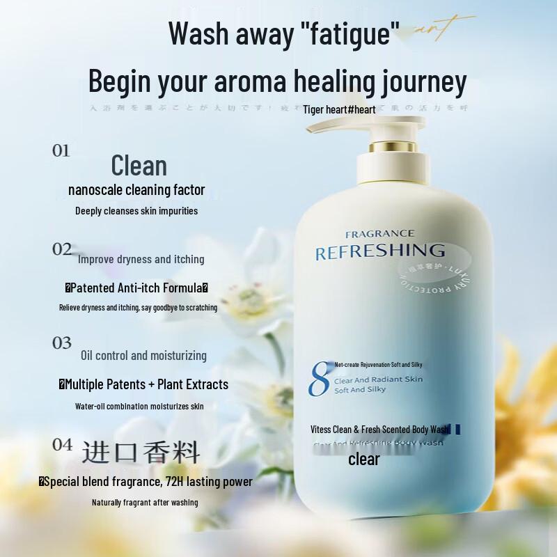 Vidal Sassoon Whitening Brightening Shower Gel