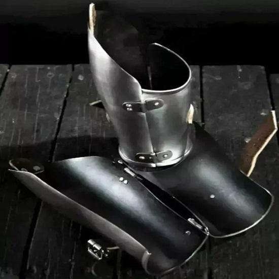 Mittelalterlicher Krieger Paar Armschienen Armschutz Larp Krieger LARP Kampf Stahl Armschienen Armschutz Rüstung Für Cosplay