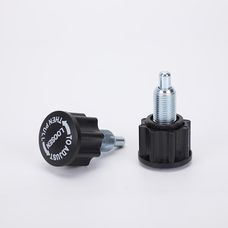 Quick Insert Plum Shaped Locking Knob Sturdy Non-Slip Grip Steel Thread for Auto Maintenance Repair Use
