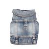 Animali domestici Cani Jeans Cappotto Giacca Gilet di jeans trainabile Gatto Cucciolo Primavera/Autunno Vestiti Abbigliamento