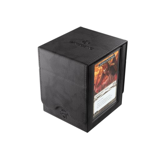 Gamegenic Squire Plus 100+ XL Convertible Deck Box - Holds 100 Double-sleeved Cards! Premium Commander Card Case, Detachable Slide Card Case, Armor Fi