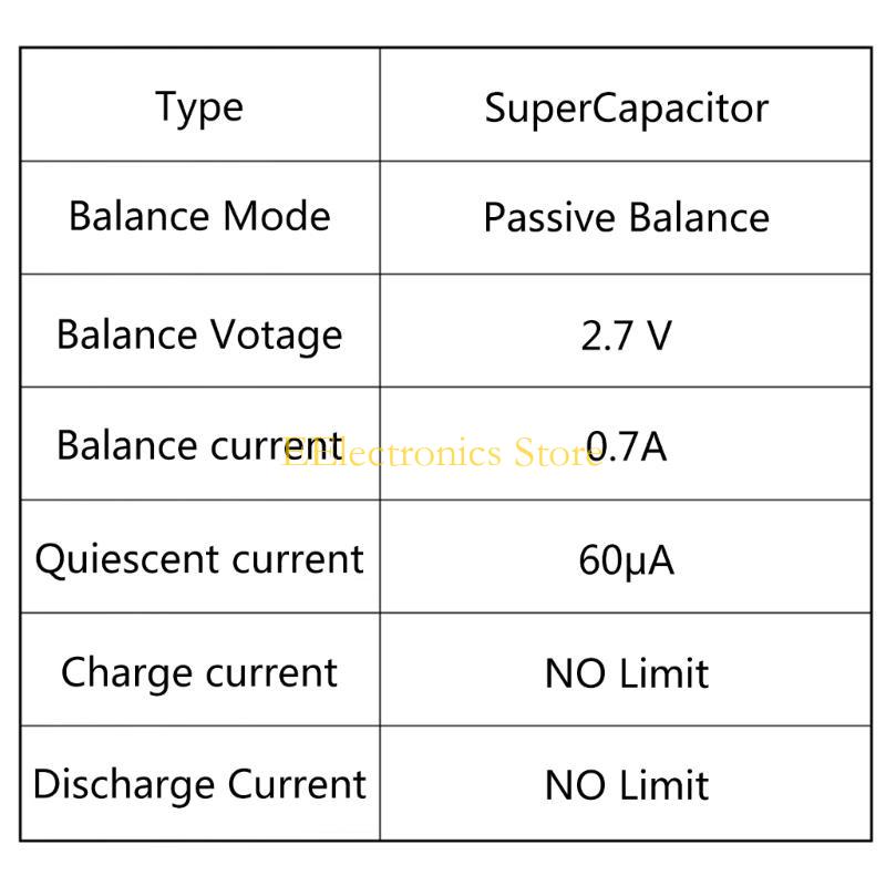 

B03C 6S 2.7V/16V Balance Board Lithium Titanate Battery Protection Board Super Capacitor Equalization Circuit Modules China Mainland