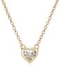 ESTELLE [WEB EXCLUSIVE] Diamond 18K Yellow Gold Heart Motif Necklace (0.18ct) 0344-1726-0016-0000
