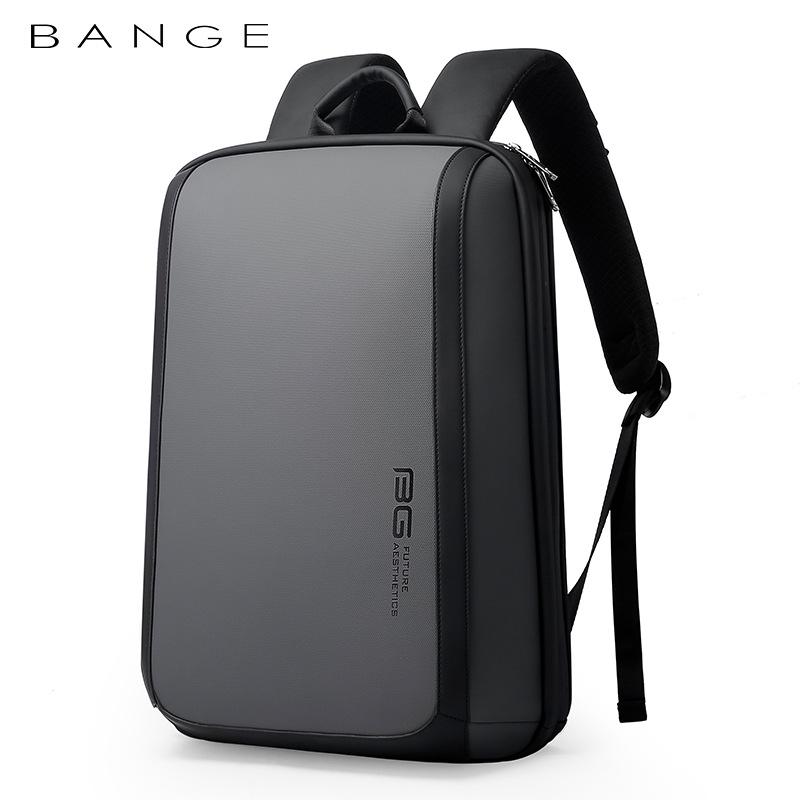 

BANGE Men s Large-Capacity Laptop Backpack – Casual Business & Student Use серый