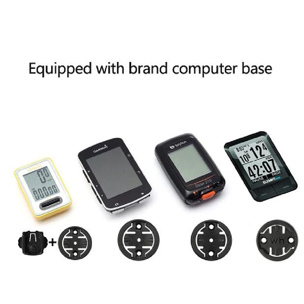 GUB 639 Bike Computer Stem Top Cap Mount Bicycle Computer Angle Adjustable Holder Compatible for Garmin Edge Wahoo Bryton Cateye