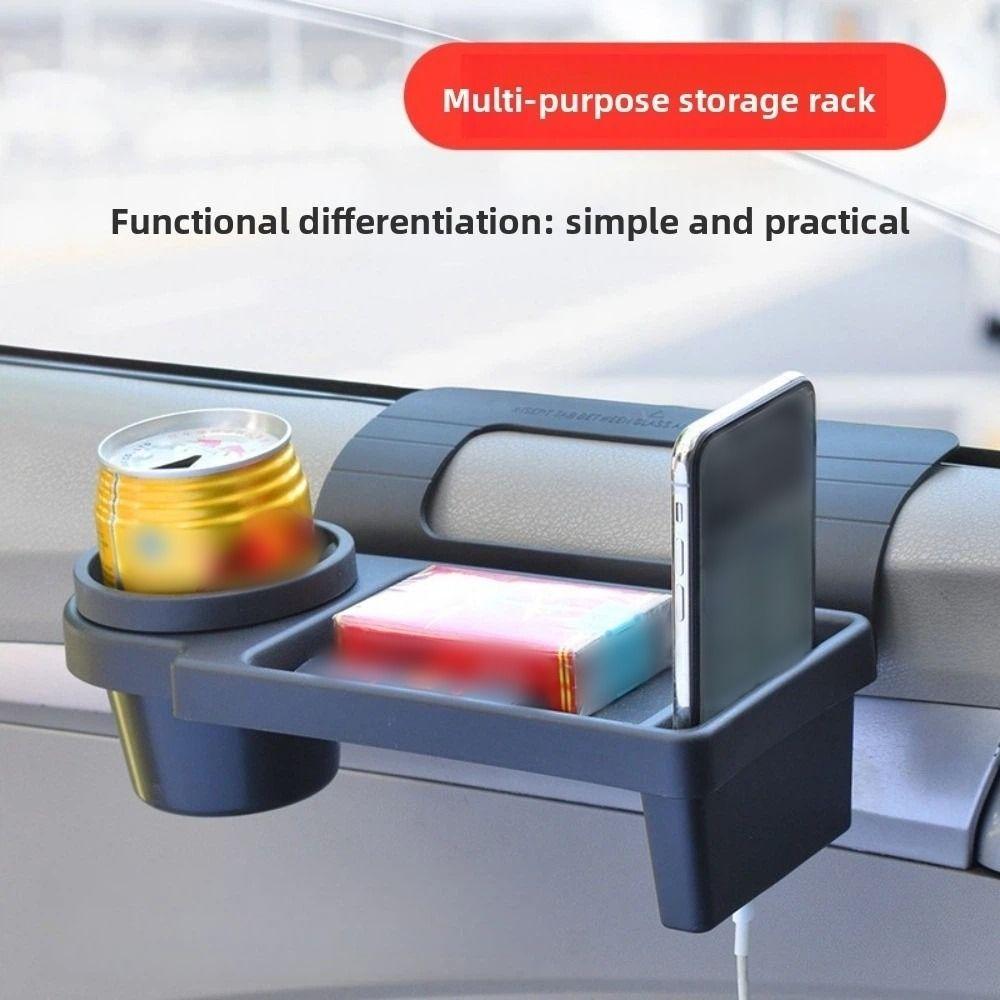 PP Car Door Cup Holder Black Door Side Phone Rack New Drink Bottle Holder  Car Interior