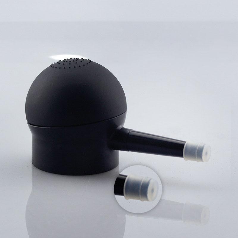 1pc professional pump silicone hair care extension spray portable hair loss fiber powder nozzle tool