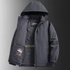 Men's High-End Windproof Fleece Jacket - Autumn/Winter Casual Outdoor Workwear