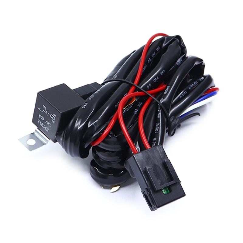 12V/24V Wiring Harness Extension Kit for LED Work Light Bar Led Lamp Off-Road Lights Driving Fog Light
