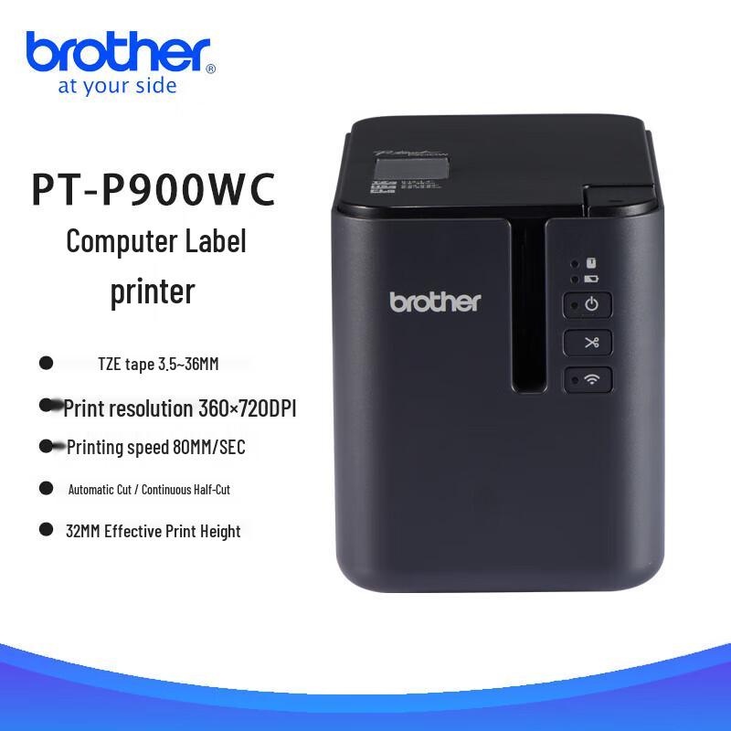 Brother PT-P900WC Professional Label Printer