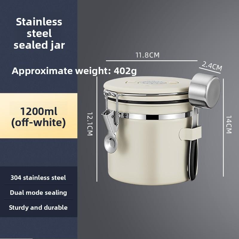 Coffee Bean Storage Container, Coffee Powder Sealed Container, Storage Container, Storage for Coffee Beans