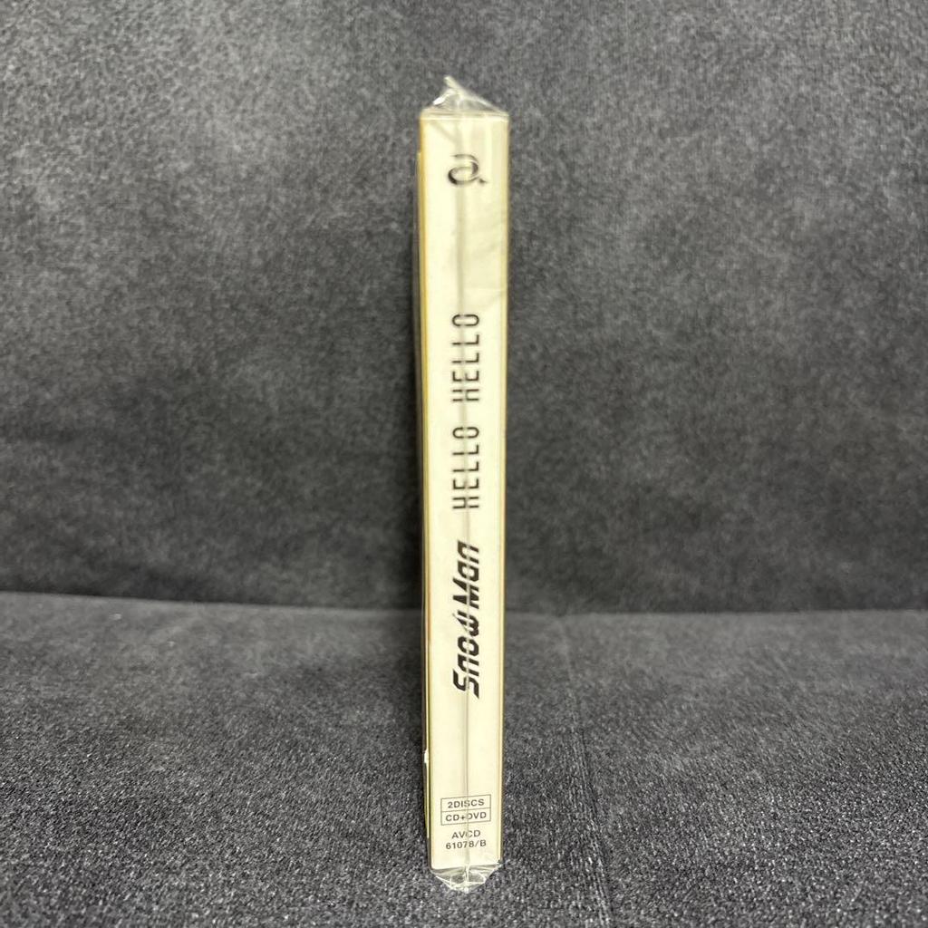 [USED] Snow Man HELLO HELLO Regular Edition + First Edition B