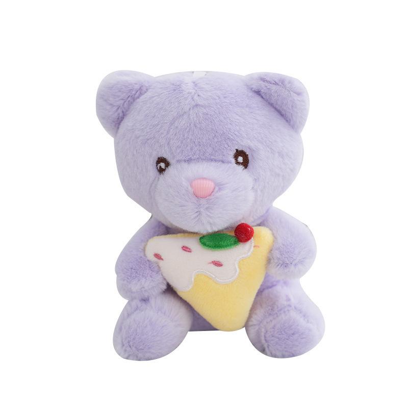 Bear Plush Innovative Keychain Unique Sitting Animal Toy With Soft Touch And Charm
