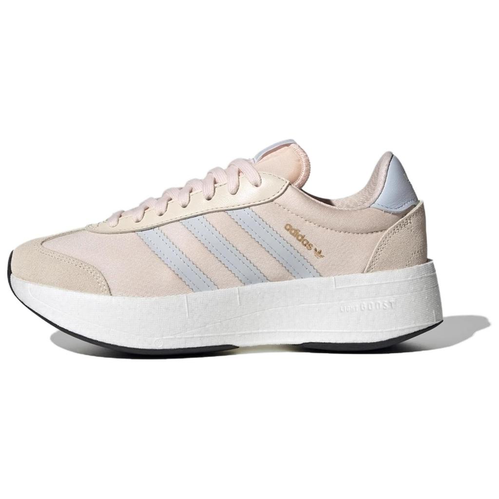 Adidas Originals CITY RNR Wear Resistant And Lightweight Low Top Casual Shoes Women's Pink Sneakers JQ5801