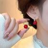 Unique Designed Full Rhinestone Ball Earrings For Women Fashion Sparkling Ears Accessories Jewelry Girls Gifts Party Casual Wear