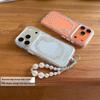 Korean Style Transparent Flower Bowknot Phone Case for iPhone 17/16 Pro Max/15/14 - High-End Feel