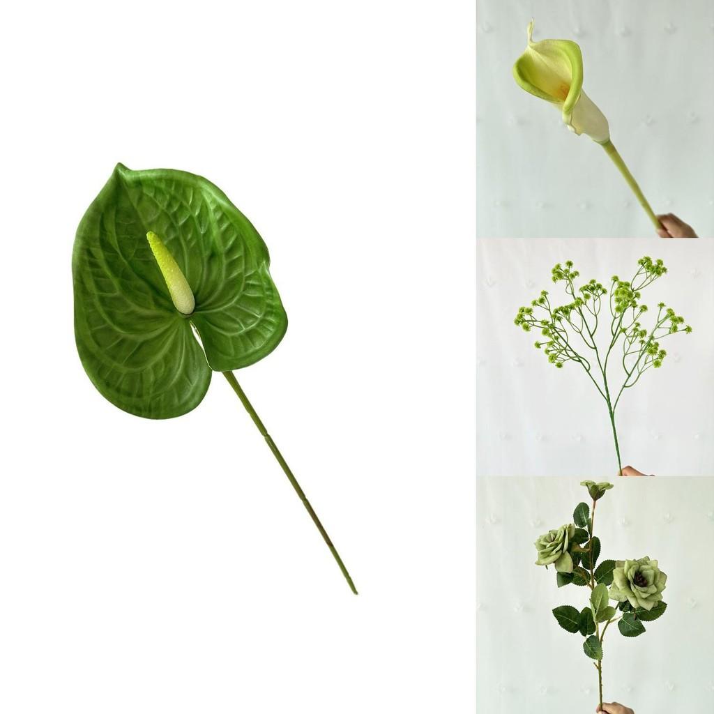 Frozen Elegant Artificial Flower Decor For Home And Photography
