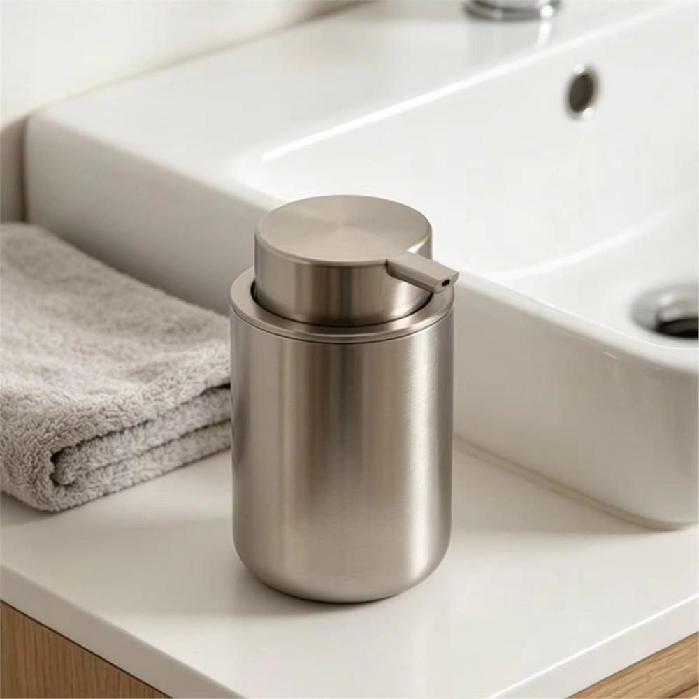 Easy To Press Liquid Hand Soap Dispenser Refillable Lotion Dispenser 250ML Soap Pump For Daily Use