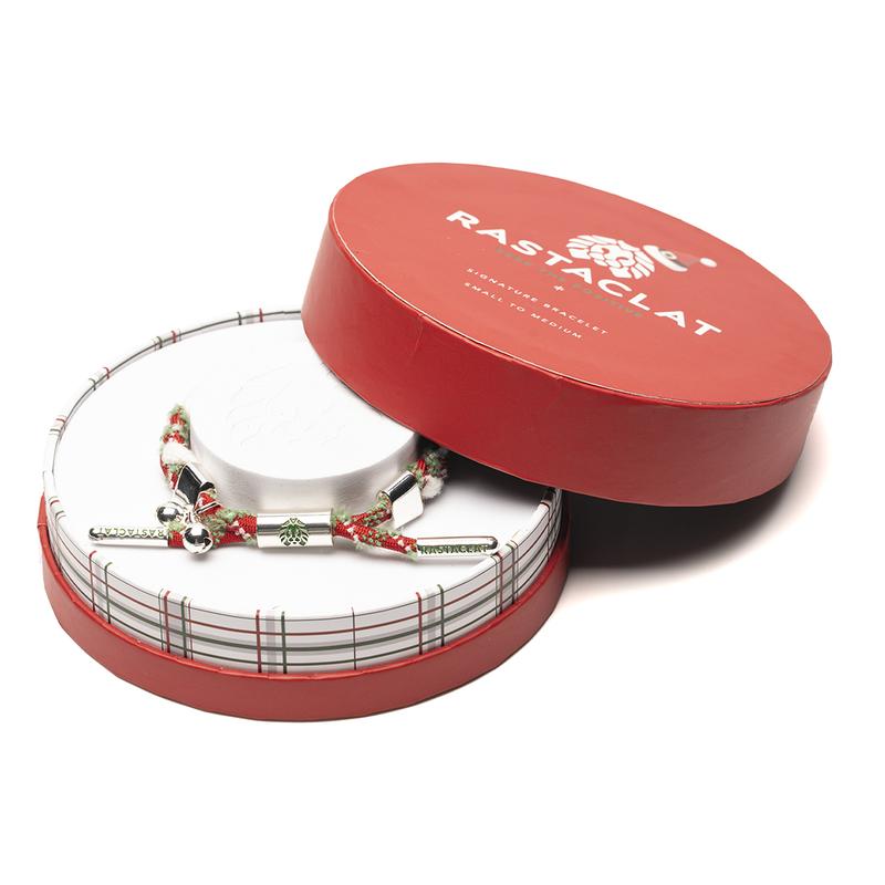 Rastaclat Little Lion Eve Bell Snow Fawn Furry Alloy Little Lion Braided Bracelet Same Style for Couples for Christmas limited mini model RCSD021 F