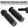 1" Motorcycle Handle Bar Hand Grips Fits For Harley-Davidson Cruiser Chopper New